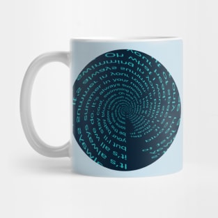 Babyblues Lyrics Mug